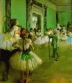 cours de danse Impressionnisme danseuse de ballet Edgar Degas